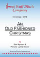 An Old Fashioned Christmas SATB Full Score cover